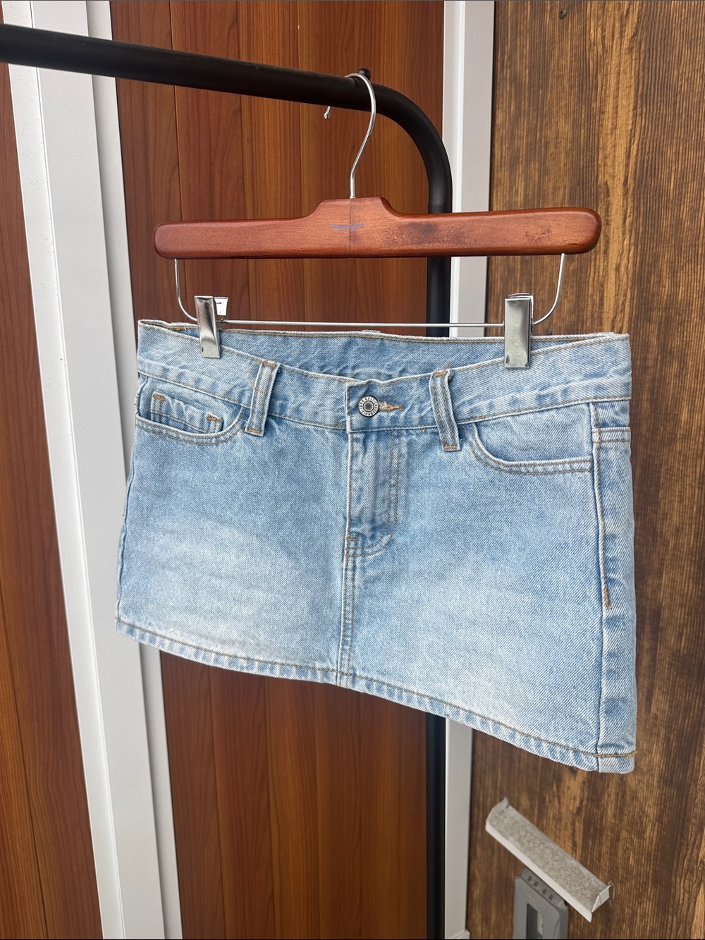 Brandy Melville Denim Mini Skirt